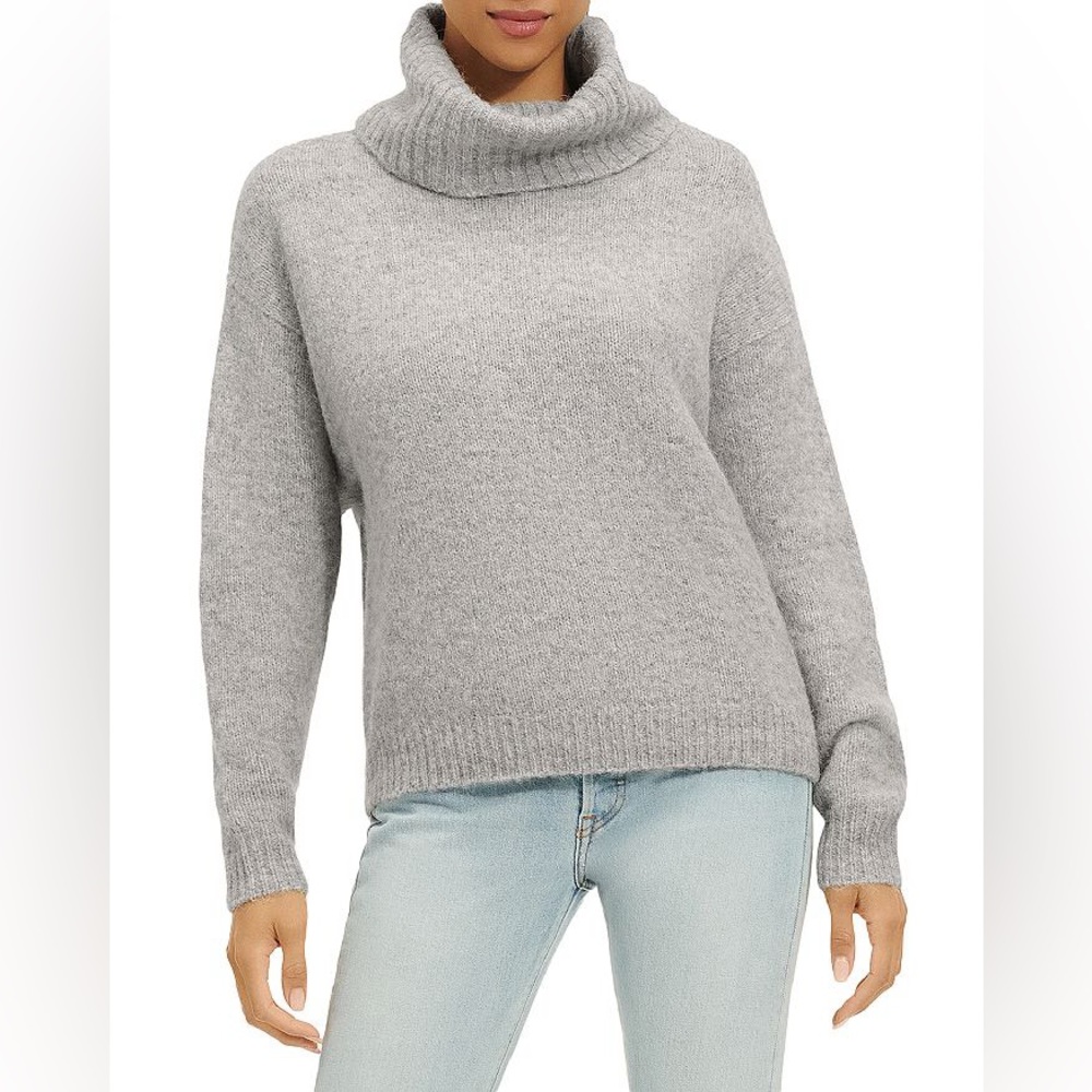 UGG® Lylah Roll Neck Sweater Womens Size Medium Grey BRAND NEW WITH TAGS